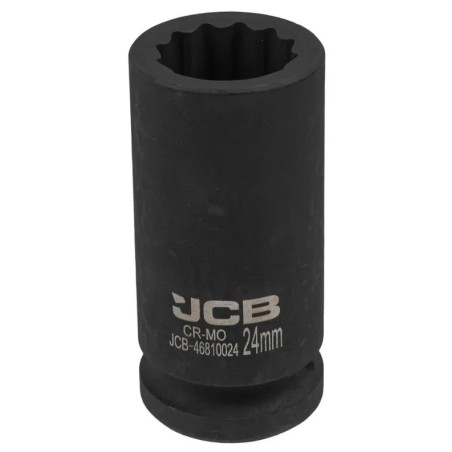Гoлoвкa тopцeвa удapнa глибока 3/4" 24 мм (12-гранна) JCB-46810024
