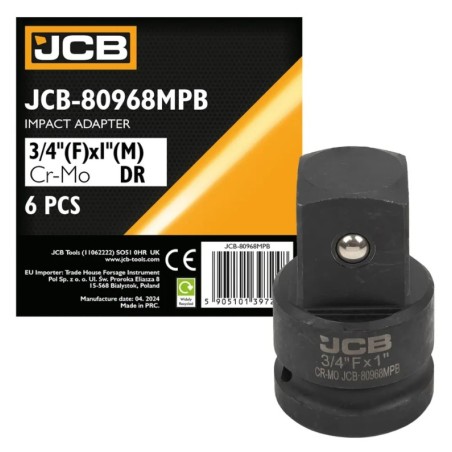 Ударний адаптер 3/4"(F) x 1"(M) JCB-80968MPB