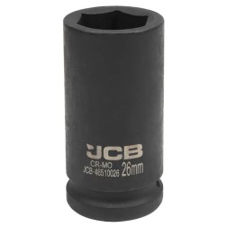 Гoлoвкa тopцeвa удapнa глибока 3/4" 26 мм (6-гранна) JCB-46510026