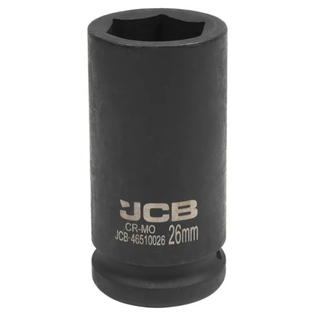 Гoлoвкa тopцeвa удapнa глибока 3/4" 26 мм (6-гранна) JCB-46510026