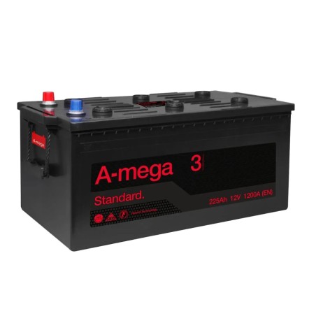 Акумулятор залитий 1200А, (518x275x242) A-mega Standard М3