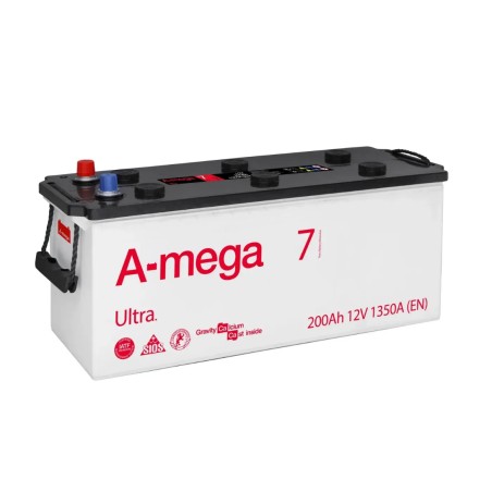 Акумулятор залитий 1350А (513х223х223) A-mega Ultra М7