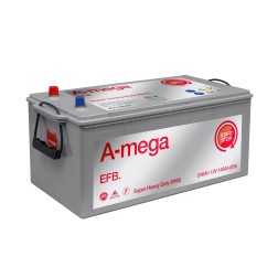 6СТ-240 (L+) EFB Акумулятор залитий 1400А (518х275х242) A-mega EFB SHD фото від Мотор-Агро Харків Україна