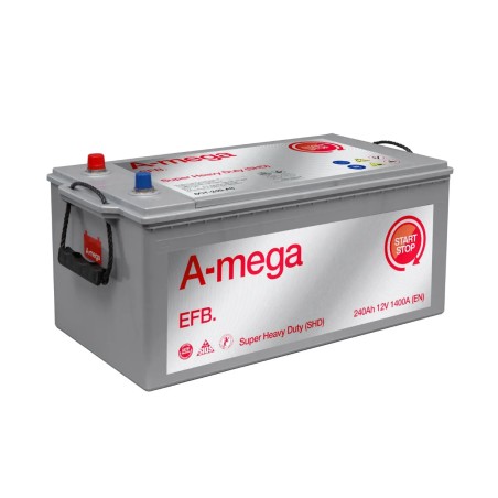 Акумулятор залитий 1400А (518х275х242) A-mega EFB SHD