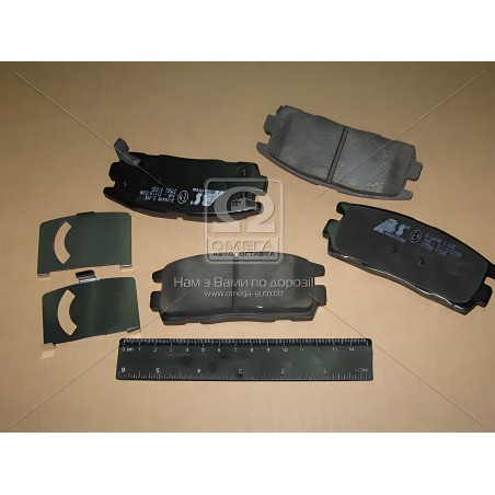 ➤ Колодка гальм. диск. CHEVROLET/OPEL CAPTIVA/ANTARA задн. (вир-во ABS) 37583