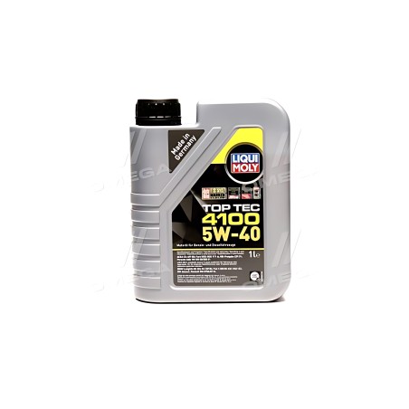 ➤ Олива моторна Liqui Moly TOP TEC 4100 5W-40 API SN/CF ACEA A3/B4/C3 (Каністра 1л) 7500