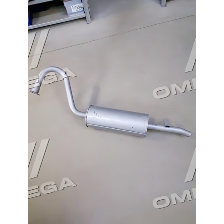 ➤ Глушник ГАЗ 31105 (дв. Chrysler) закатний (про) (вир-во ТМК) 31105-1201008