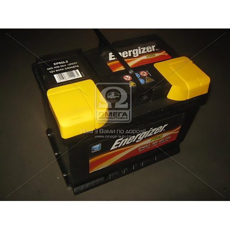 ➤ Акумулятор 60Ah-12v Energizer Plus (242х175х190), R, EN540 560 408 054