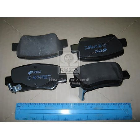 1403.02 Колодка гальм. диск. TOYOTA AVENSIS/AVENSIS SW 1.6,1.8,2.0,2.0D-4D,2.2D-4D 09- задн. (вир-во REMSA) фото від Мотор-Агро 