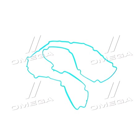 ➤ Прокладка кришки клапанів гумова JD 9.0L (R518263) (JD) R526607