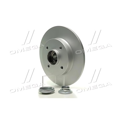 ➤ Диск гальмівний CITROEN C3, C4 PEUGEOT 207, 307 задн. з підш. (вир-во ABS) 17893C