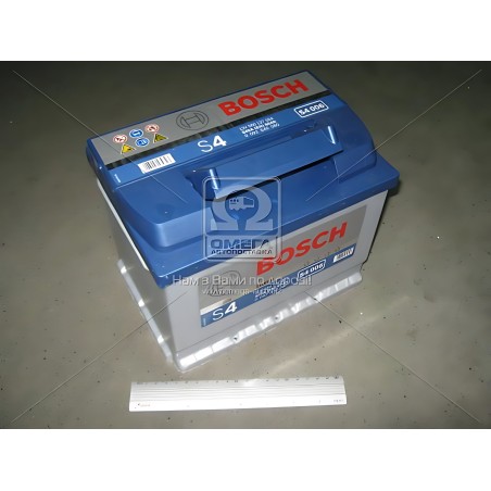 ➤ Акумулятор 60Ah-12v BOSCH (S4006) (242x175x190),L,EN540 0092S40060