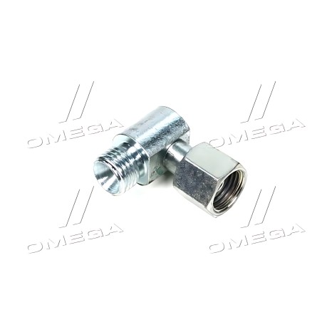 ➤ Штуцер кутовий М14х1,5-М14х1,5 з гайкою S 17 (ТМ Hydrosila) М14*1,5- Г17(М14*1,5
