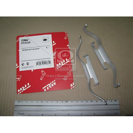 ➤ Колодка гальм. компл. монтажний VW T5 передн. (вир-во TRW) PFK535