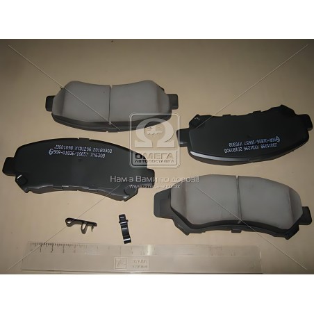 J3601098 Колодки гальмівні Nissan QASHQAI (J10, JJ10) 07- X-TRAIL (T30, T31) 01- (вир-во Jakoparts) фото від Мотор-Агро Харків У