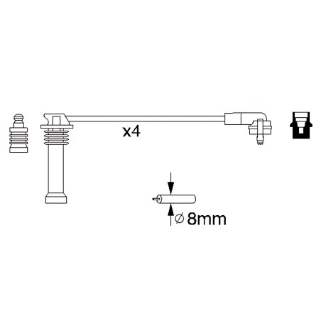 0986356805 Комплект в/в дротів запалювання (вир-во Bosch) фото від Мотор-Агро Харків Україна 0986356805 Комплект в/в дротів запалювання (вир-во Bosch) фото від Мотор-Агро Харків Україна