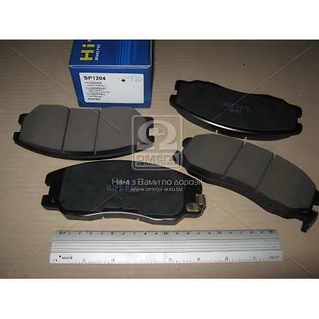➤ Колодка гальм. диск. CHEVROLET CAPTIVA 2.0 06 - передн. (вир-во SANGSIN) SP1204
