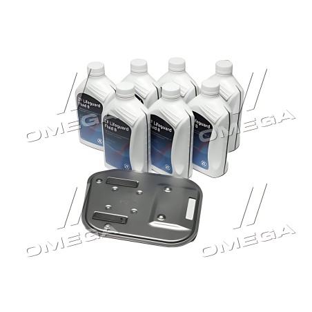 ➤ Комплект для заміни оливи ZF LIFEGUARDFLUID 8 (7х1л+сервісний к-т) АКПП 8HP55A/AHIS/FLHIS 1087.298.369