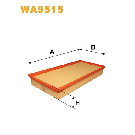 ➤ Фільтр повітряний WA9515/AP004/3 (вир-во WIX-FILTERS) WA9515
