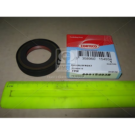 ➤ Сальник диференціала right PSA 32X50X10 FPM BAVISLSFRDX7 (вир-во Corteco) 20015493B