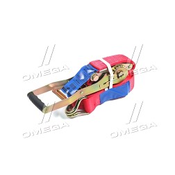 ➤ Стяжка вантажу, 5t. 50mm.x6m. (0.5 + 5.5) подовжена ручка RIDER RD-5060L