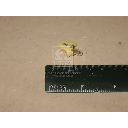 ➤ Лампа розжарювання 12v 1,5w Bx8,5d YELLOW (вир-во Narva) 17050CP