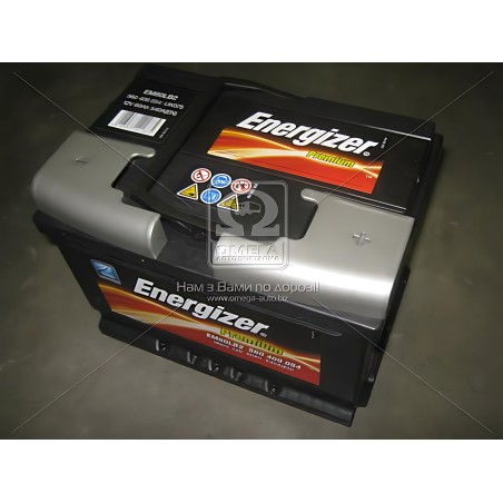 ➤ Акумулятор 60Ah-12v Energizer Prem. (242х175х175), R, EN540 560 409 054
