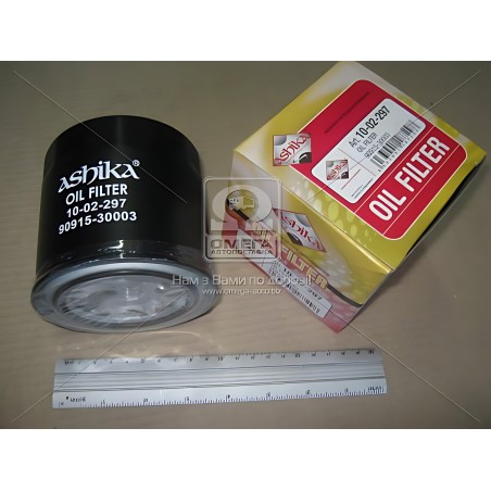 ➤ Фільтр масляний TOYOTA AVENSIS (T25) 2.0 D-4D (вир-во ASHIKA) 10-02-297
