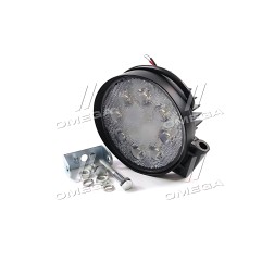 DK B2-24W-A SL Фара LED кругла 24W, 8 ламп, 110 * 128мм, вузький промінь ДК фото від Мотор-Агро Харків Україна