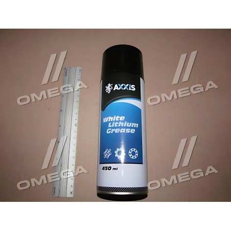 ➤ Мастило-спрей біле літієве 450ml AXXIS G-2014B-450