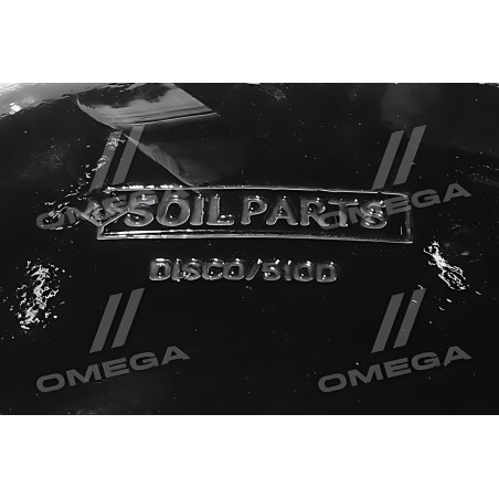 ➤ Диск борони ромашка D 510 мм, h 4мм, квадрат 30х30, BOMET (SOILPARTS) DISCO/510D