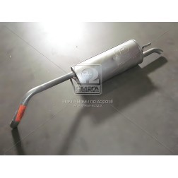 ➤ Глушник задн. SEAT CORDOBA, SKODA FABIA 1.2 (2001-2005) (вир-во Polmostrow) 24.52