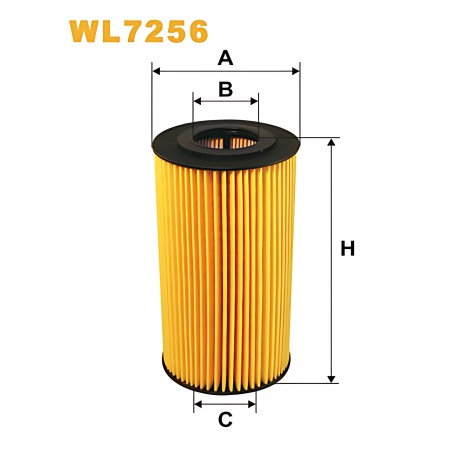 WL7256 Фільтр масляний двигуна BMW E34, E36 WL7256/OE649/1 (вир-во WIX-FILTERS) фото від Мотор-Агро Харків Україна