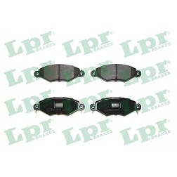 05P708 Колодка гальм. диск. PEUGEOT 206 1.1I, 1.4I, 1.6I, 1.9D,TD 11.00 - передн. (вир-во LPR) фото від Мотор-Агро Харків Україн