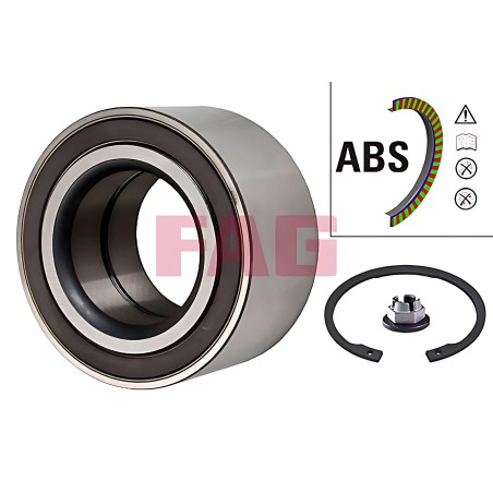 ➤ Підшипник маточини FORD C-MAX II, FOCUS III 10-перед. міст (Вир-во FAG) 713 6789 70