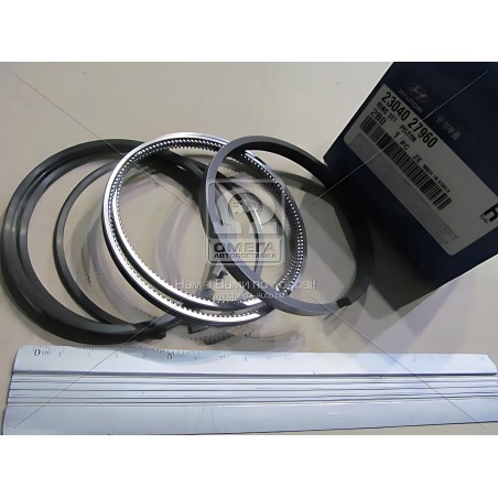 2304027960 Кільця поршневі (STD) HYUNDAI/KIA AZERA, GRANDEUR, SANTA FE (вир-во Mobis) фото від Мотор-Агро Харків Україна