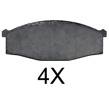 ➤ Колодка гальм. диск. TOYOTA PRIUS/YARIS(VERSO) передн. (вир-во ABS) 37134