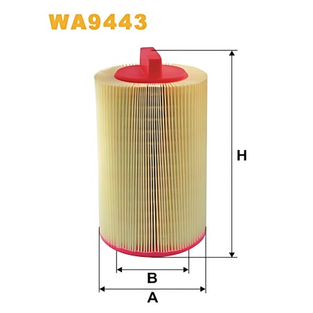 WA9443 Фільтр повітряний MB WA9443/AK218/1 (вир-во WIX-FILTERS) фото від Мотор-Агро Харків Україна