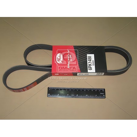 ➤ Ремінь поліклін. 6PK1488 (Вир-во Gates) 6PK1488