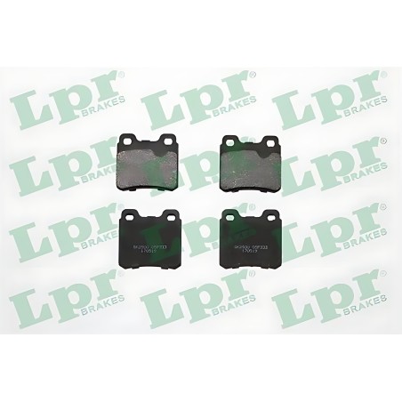 ➤ Колодка гальм. диск. OPEL ASTRA A 91-98, KADETT E 86-91, VECTRA A 88-95 задн. (вир-во LPR) 05P333
