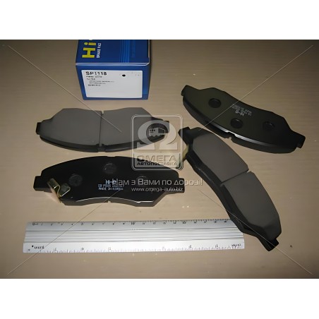 ➤ Колодка гальм. диск. KIA SPORTAGE 2.0I, 2.0TD 99-02 передн. (вир-во SANGSIN) SP1118