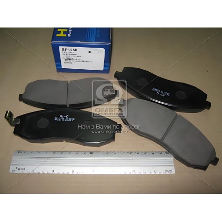 ➤ Колодка гальм. диск. NISSAN MAXIMA QX 2.5 V6 24V, 3.0 94-00 передн. (вир-во SANGSIN) SP1256