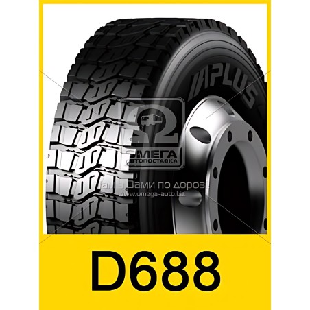 ➤ Шина 10,00R20 149/146K D688 (APLUS) з камерою та обідною стрічкою 8004057