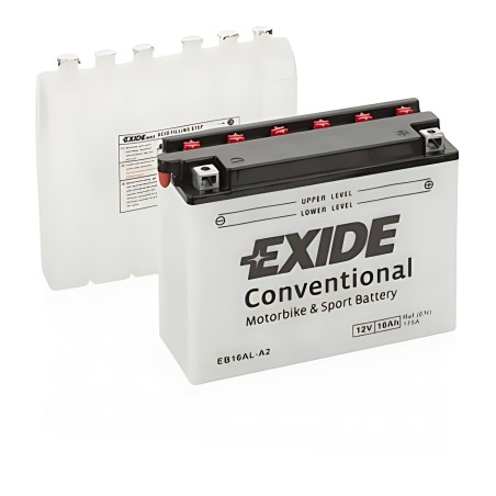 ➤ Акумулятор 16Ah-12v Exide (EB16AL-A2) (205х70х162) R, EN175 EB16AL-A2
