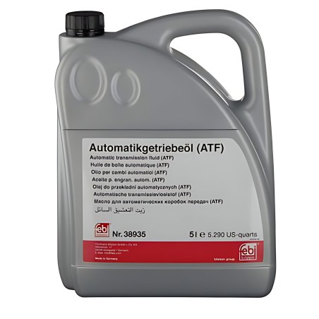 ➤ Олива трансміс. FEBI ATF ZF (Каністра 5л) 38935