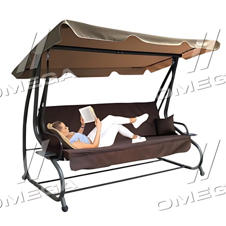 ➤ Гойдалка садова GardenRelax з москітною сіткою AXXIS ax-1306