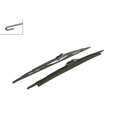 ➤ Щітка склоочис. 600/600 TWIN зі спойлером 602S (вир-во Bosch) 3397118302