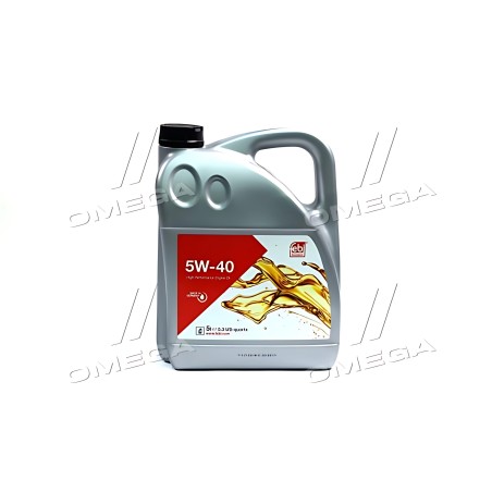 ➤ Олива моторна FEBI 5W-40 (Каністра 5л) 32938