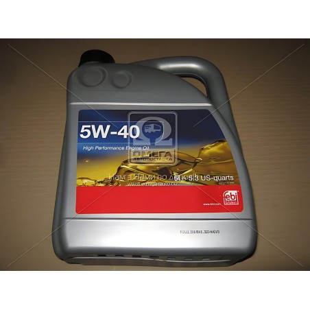 ➤ Олива моторна FEBI 5W-40 (Каністра 5л) 32938