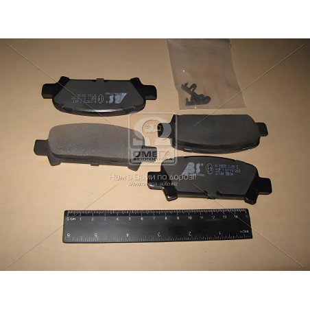 ➤ Колодка гальм. диск. SUBARU IMPREZA/LEGACY/FORESTER задн. (вир-во ABS) 37164